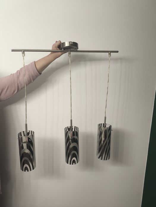 Lampa wisząca,trzy żarówki