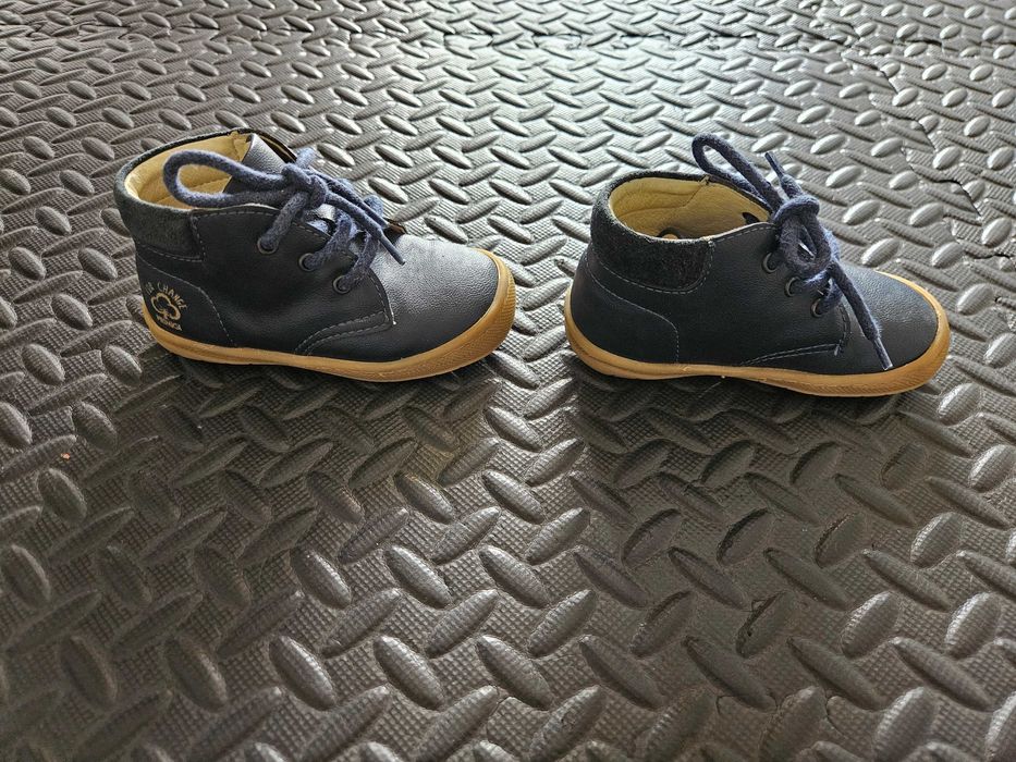 Botas em pele para bebé, tamanho 21, Primigi