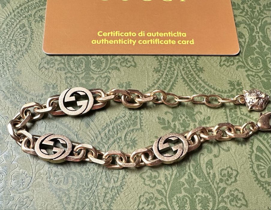 Bransoletka Gucci złota