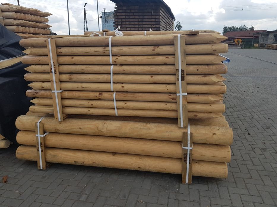 Pale, wałki, palisady toczone sosnowe- PROMOCJA do końca grudnia!
