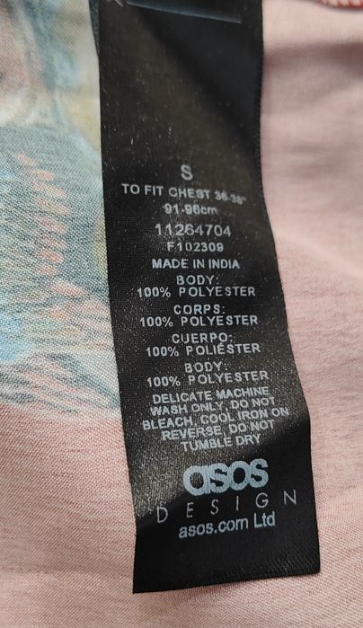 Wr) ASOS oryginalna koszula krótki rękaw Roz.S