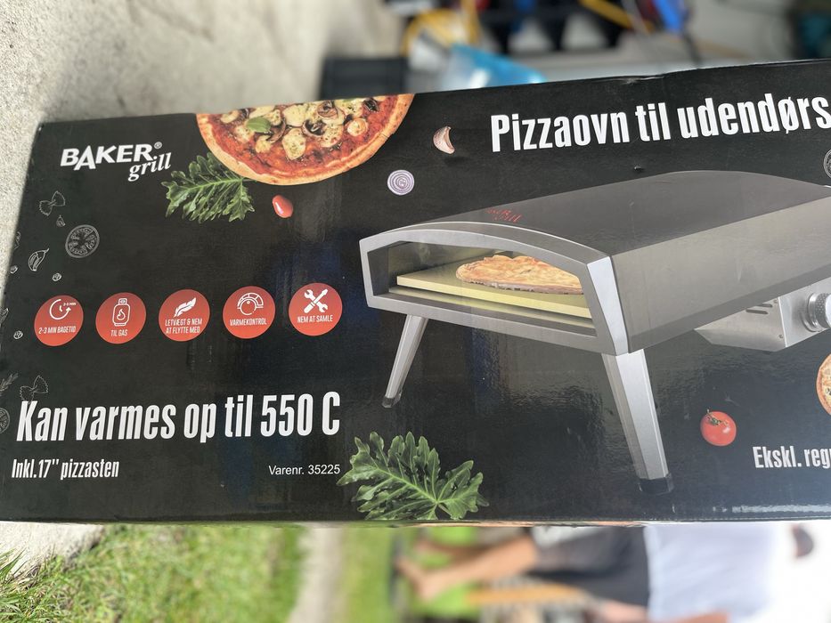 Piecyk do pizzy gazowy