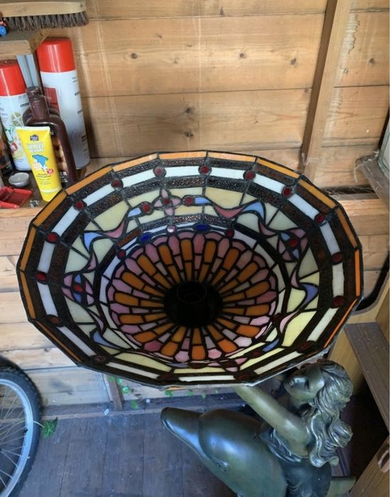 Lampa witrażowa Tiffany