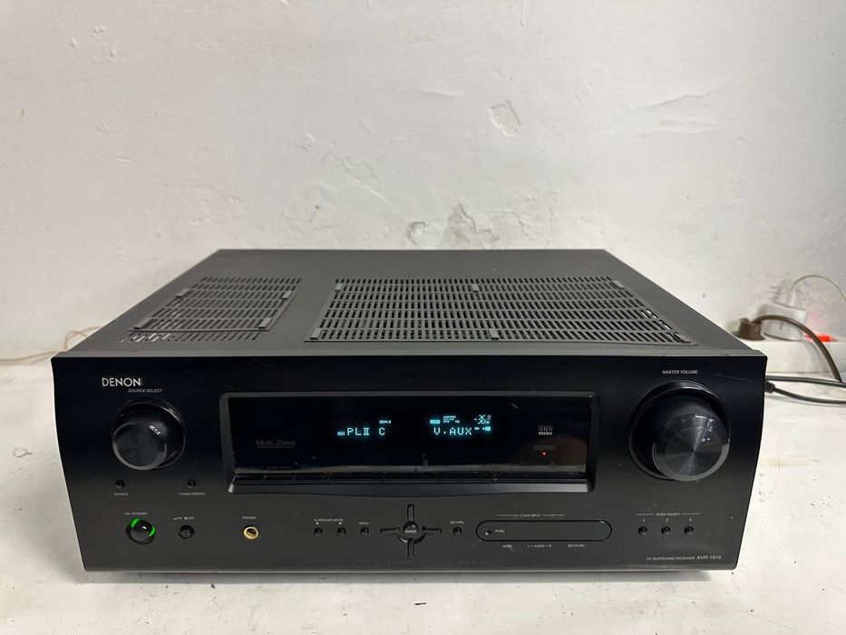 Amplituner kina domowego Denon AVR-1910 | 7.1 | 7×90 W | HDMI | Audyssey MultEQ | Dolby TrueHD | DTS-HD Master Audio