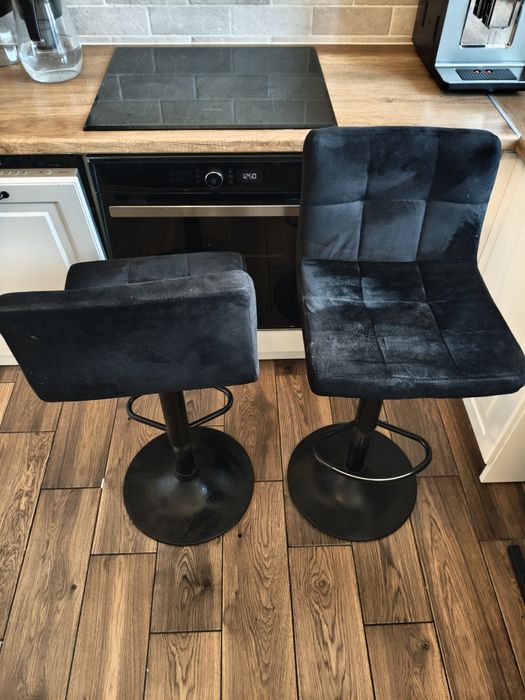 2x hoker Czarny Velvet