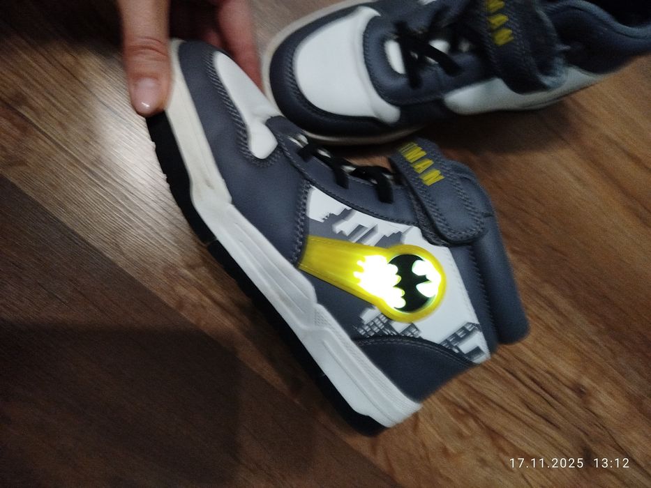 Buty trzewiki Batman chłopięce