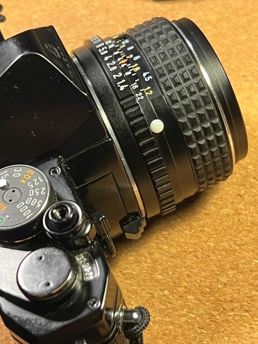 Objectiva Pentax-M 50mm f/1.4 (Near Mint)