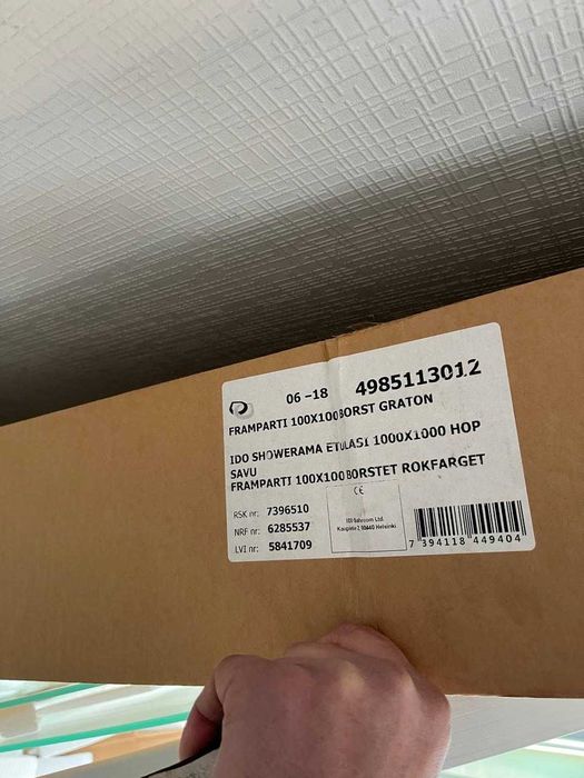 Душовий піддон IDO Showerama 90x90 та інші запчастини НОВІ