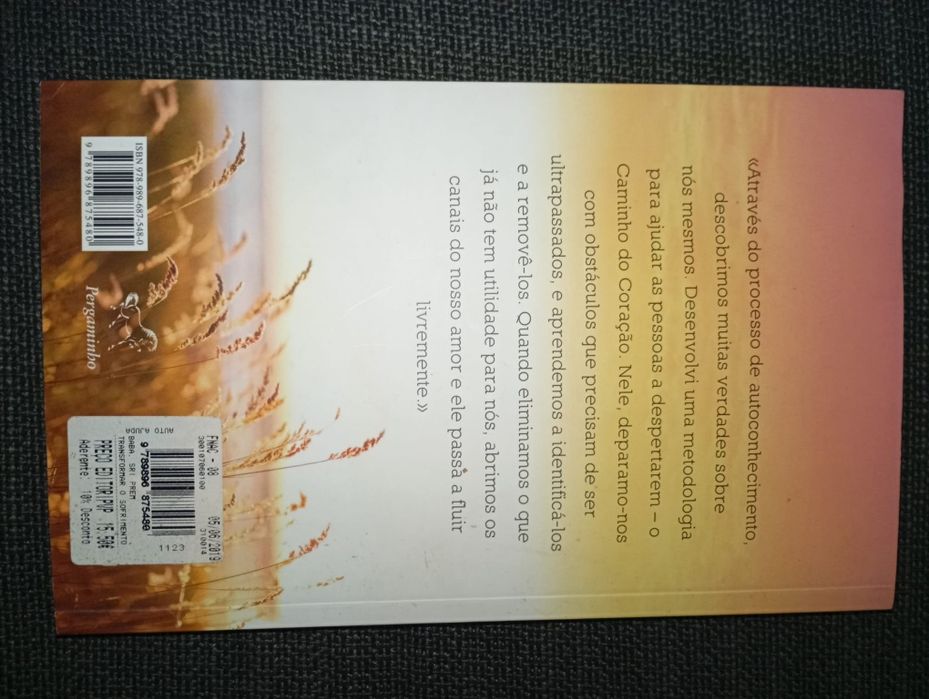 Transformar o sofrimento em alegria