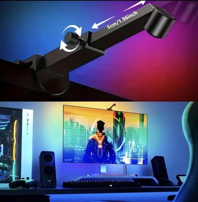 Sistema Ambilight para TV | APP RGBIC 5M com Sensor AR 1080P