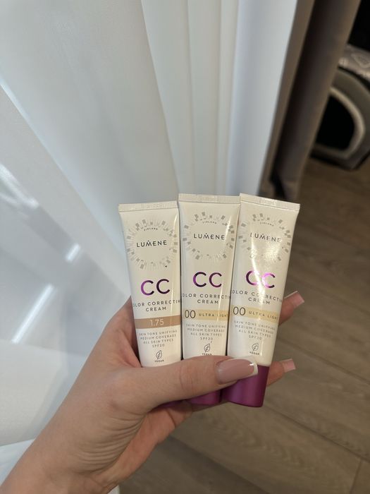 Lumene cc 00 і 1,75 колір