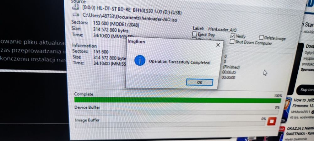 nagrywarka blu-ray LG bh10ls30