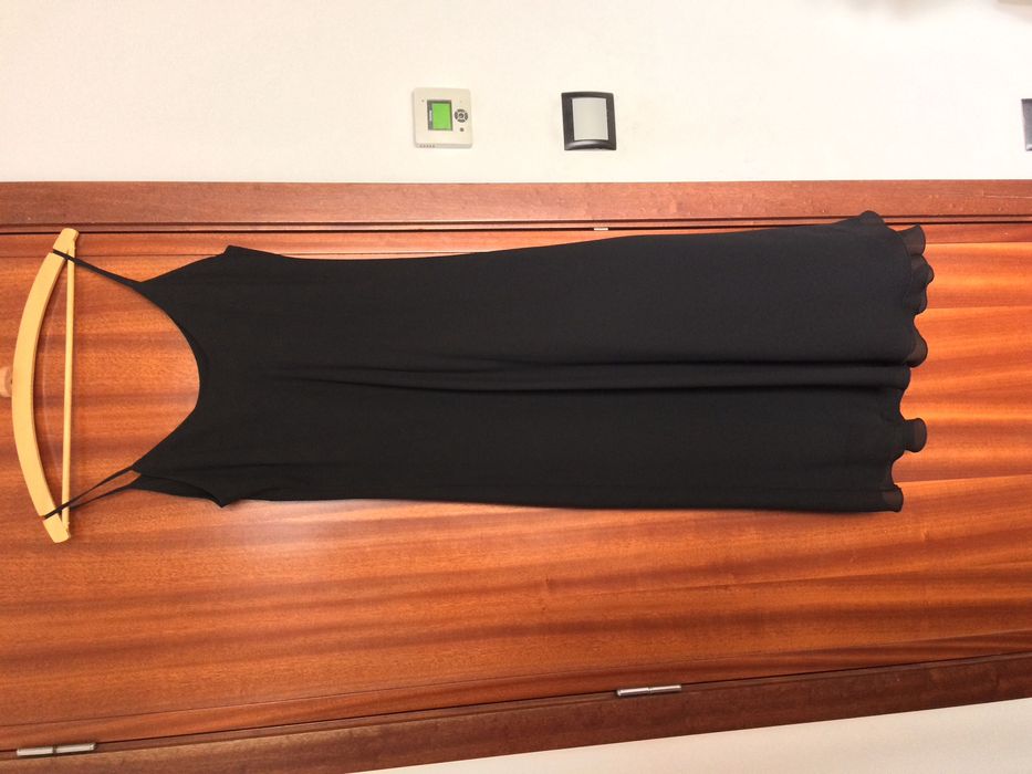 Vestidos senhora preto e vermelho