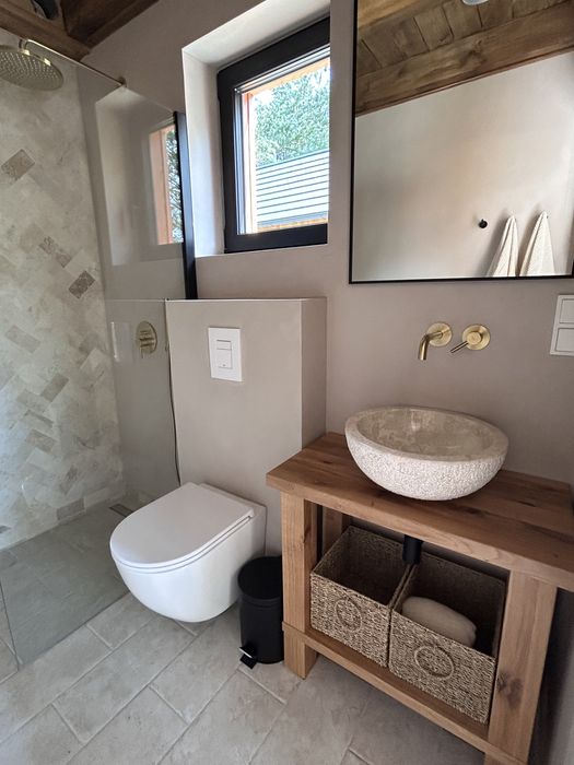 Domek na Kaszubach domki Nad Jeziorem Bartoszylas Wygonin Sauna