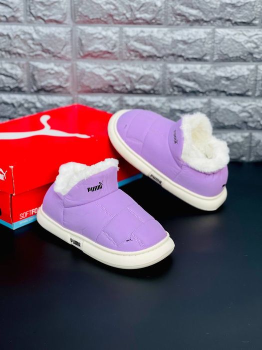 Дутики Пума, зимние полуботинки Puma, сноубутсы Пума, тапочки зимние