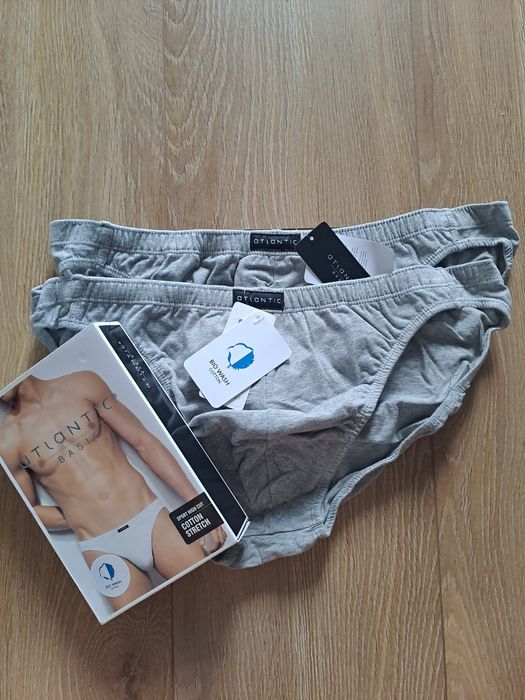 Slipy męskie Atlantic, rozmiar XXL, 2PACK, SPORT HIGH CUT