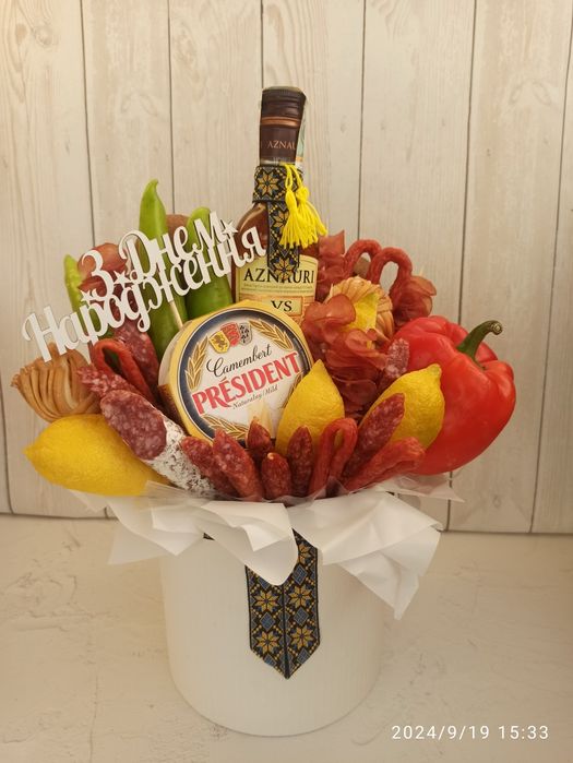 Їстівний букет-композиція "Вишиванка"