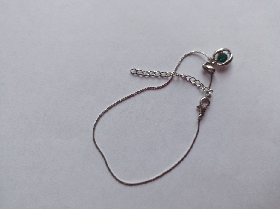 Komplet biżuterii nutka jabłko