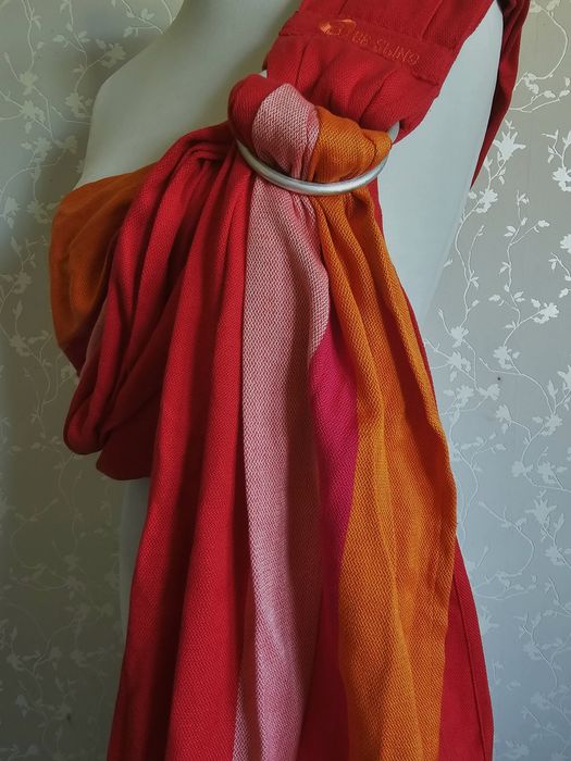 Nowa chusta kółkowa z bawełny organicznej Babylonia