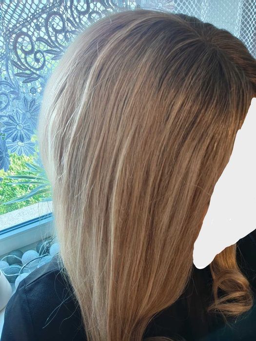 Topper Selena – naturalny blond z odrostem
