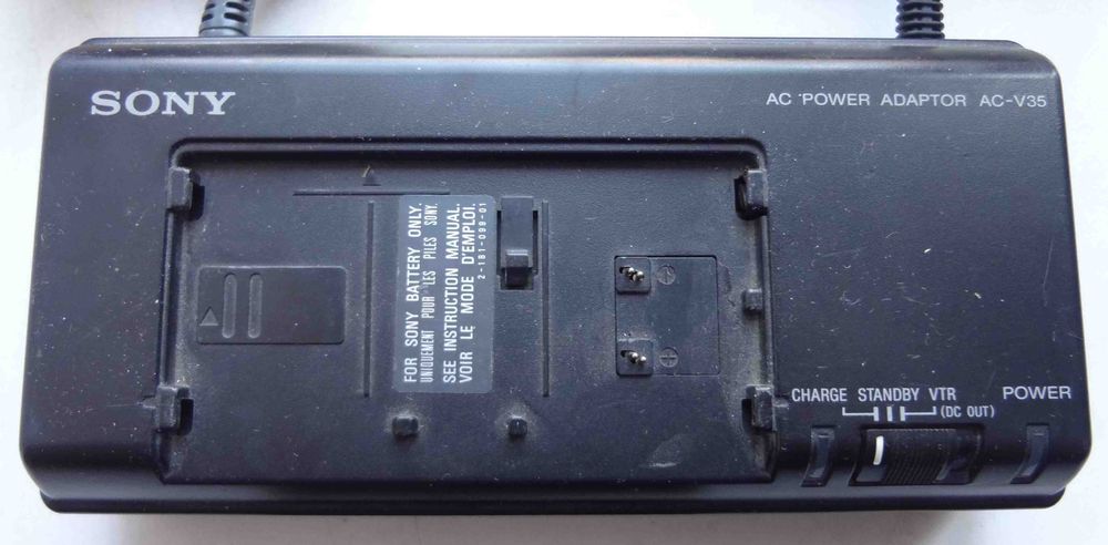 Блок питания для камеры sony ac-v35 с аккумулятором зарядное устройств