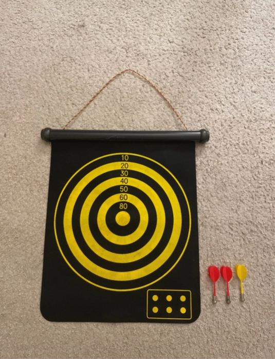 2 alvos em 1 de tiro aos dardos