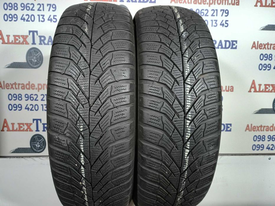 2 шт. 195/65 R15 Kumho WinterCraft WP52 зимові шини б/у, протектор 7 мм
