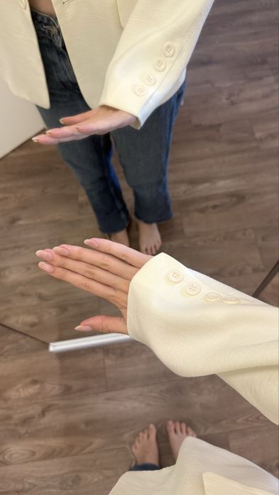 Papaya Молочно-жовтий блейзер, жакет, піджак (Butter Yellow)