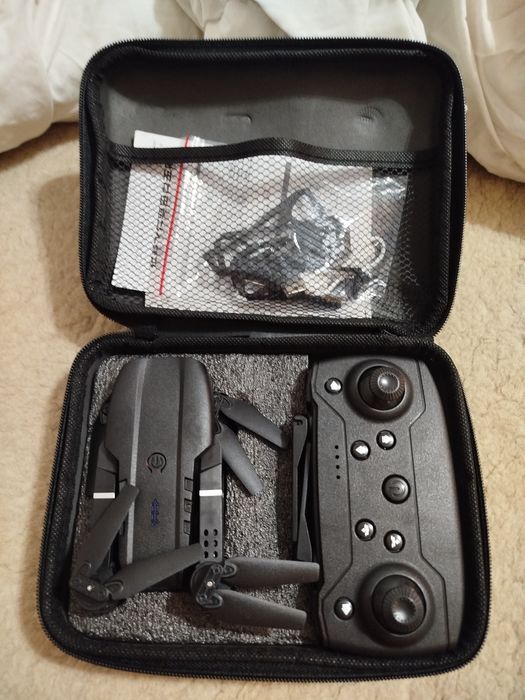 Dron e99/k3  4k szerokokątna kamera hd wifi uchwyt na telefon schowany