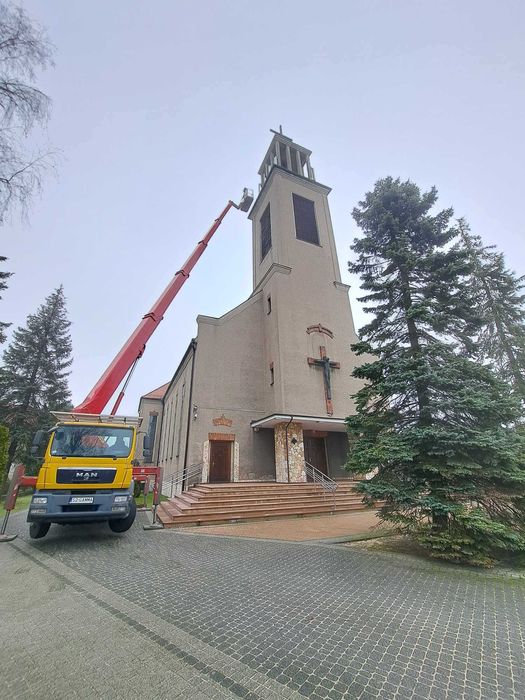 Wynajem zwyżki Bytom podnośnik koszowy wynajem do 45m