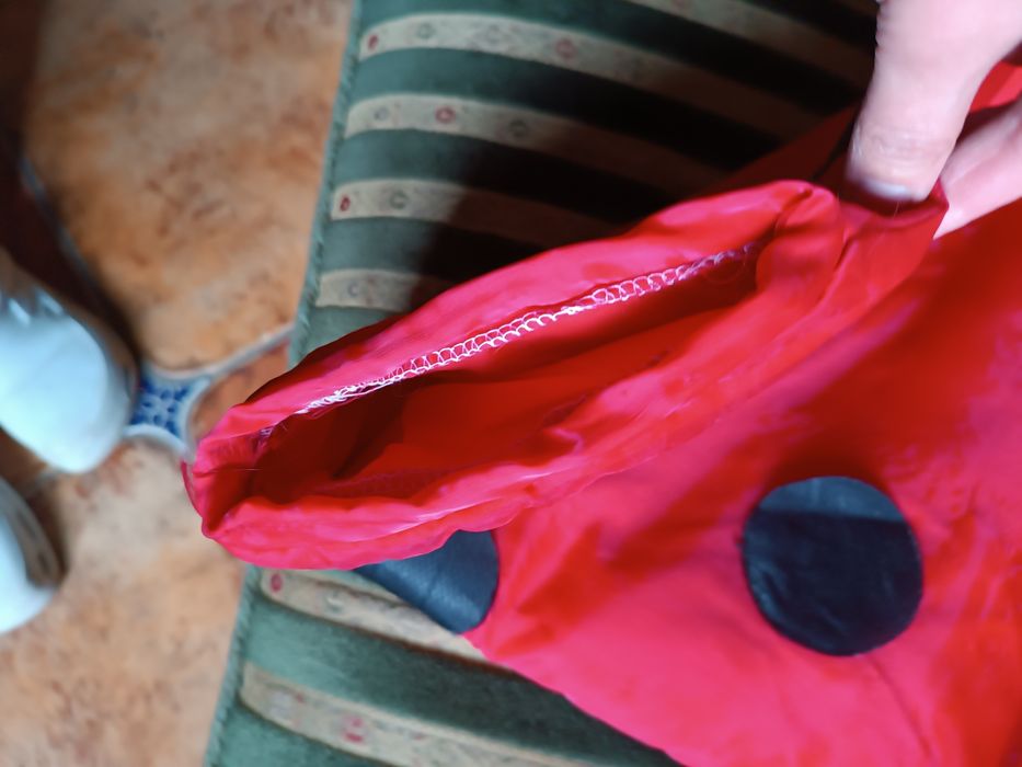 Przebranie za biedronkę spodenki