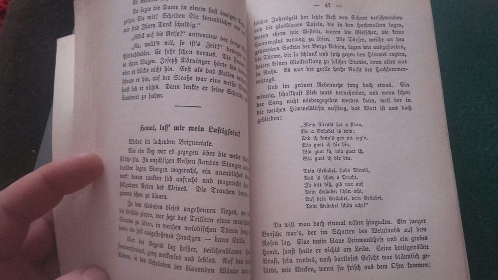 1934r! Peter Mayr. Wirt an der Mahr - Rosegger. Stara ksiazka powiesc