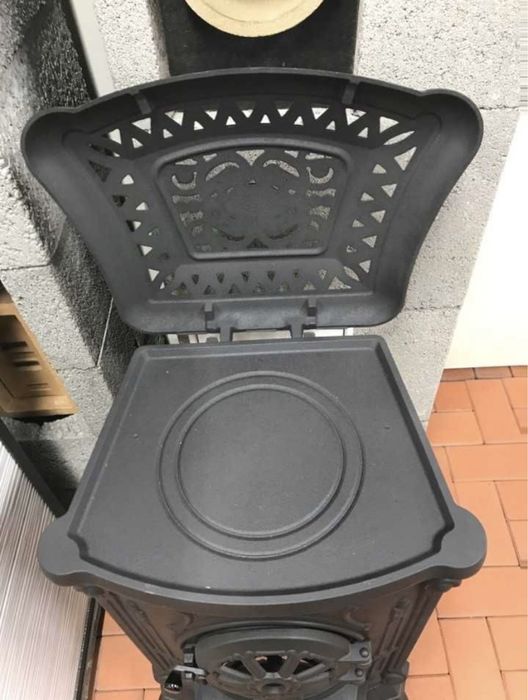 Повністю чавунна піч Ingrid | Буржуйка | Камін | Чугунная печь | Камин