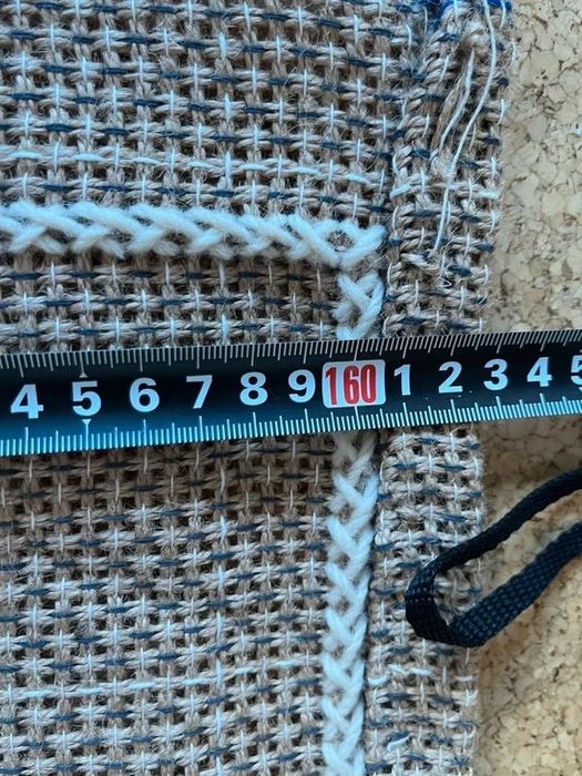 Tapete de Arraiolos Começado com Lãs e Agulha Incluídas