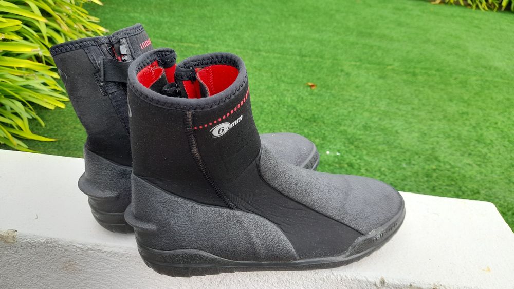 Bota neoprene 6,5mm tamanho 44/45