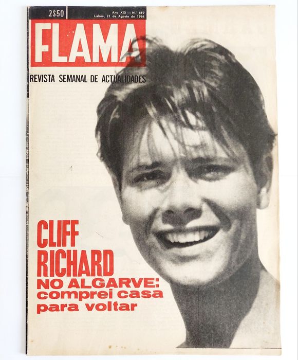 CLIFF Richard no Algarve!