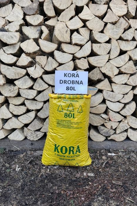 Kora sosnowa Drobna 80l