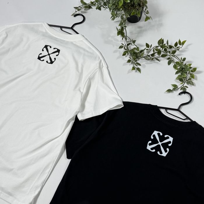 Футболка Off White Mary S-XL оверсайз тишка офф вайт мария футба