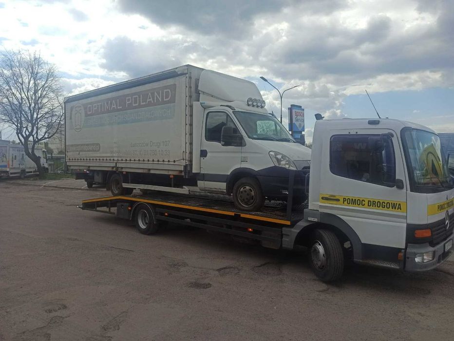Usługi transportowe Auto laweta Pomoc Drogowa Przewóz Aut Maszyn i ...