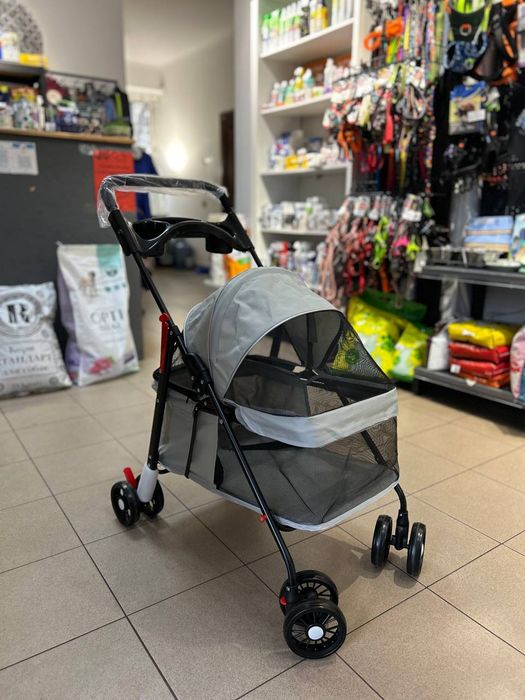 Візок коляска для собак та котів зооколяска