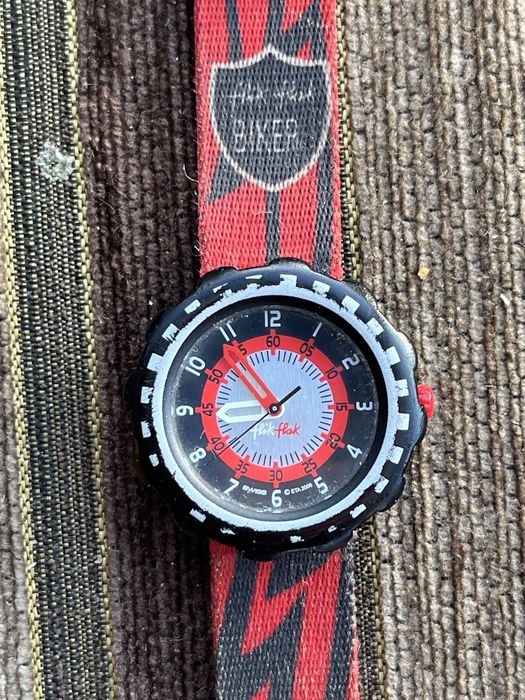 Zegarek dziecięcy Flik Flak Biker Swiss swatch
