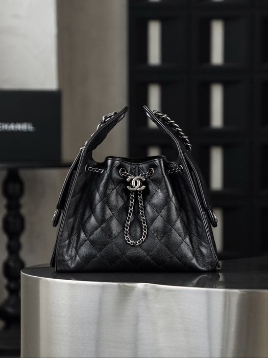Шкіряна сумка Chanel 25 hobo bag оригінальна якість