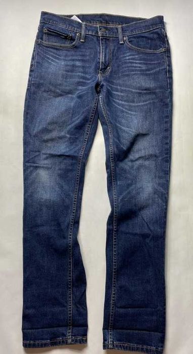 Levi's 511 STRAUSS LEVIS oryginalne granatowe Spodnie Jeansy W 32 L 32