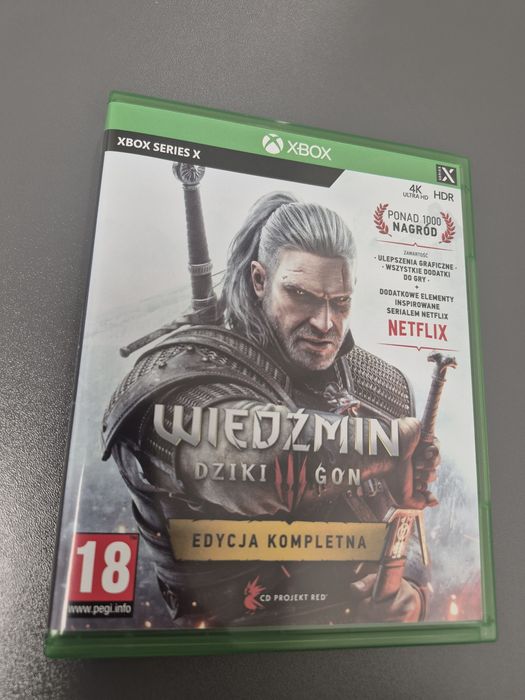 Wiedźmin 3 dziki gon edycja kompletna xbox seria x