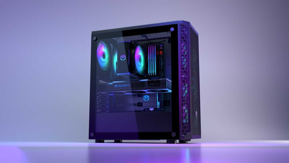 KOMPUTER GAMING PRO | AMD Ryzen 5 7500F | RTX 5070 12GB | 32GB DDR5 | SSD 1TB | Win 11 | ARGB