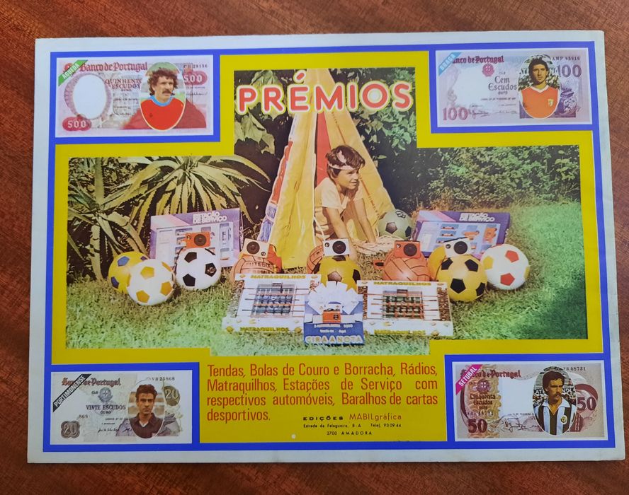 Caderneta de cromos Gira a Nota