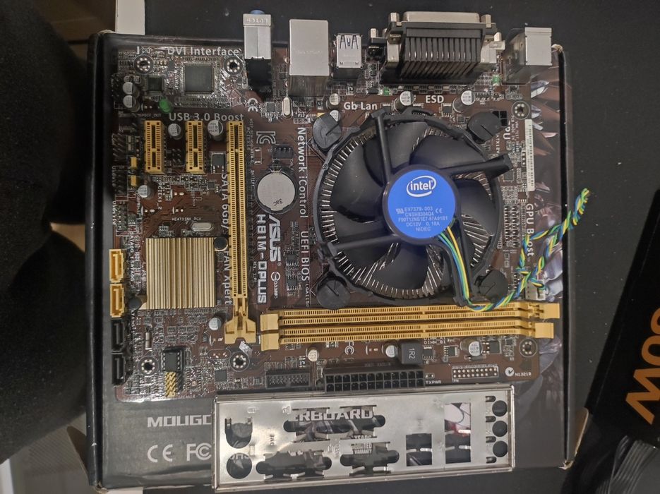 Combo H81m-Plus + i5 4570 + cooler