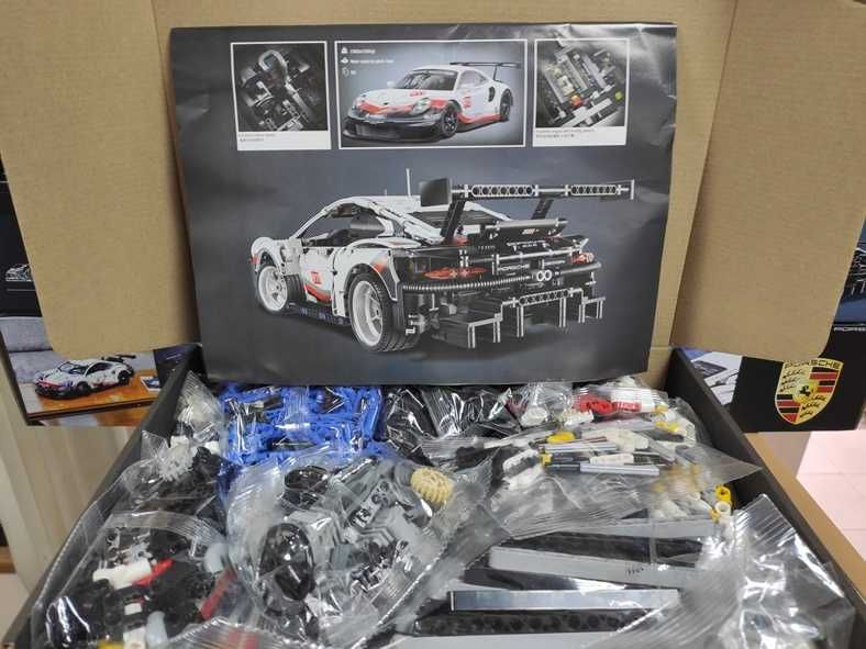 Конструктор Technic PORSCHE 911 на 1580 детал‼️В КОРОБЦІ‼️НОВИЙ‼️42096