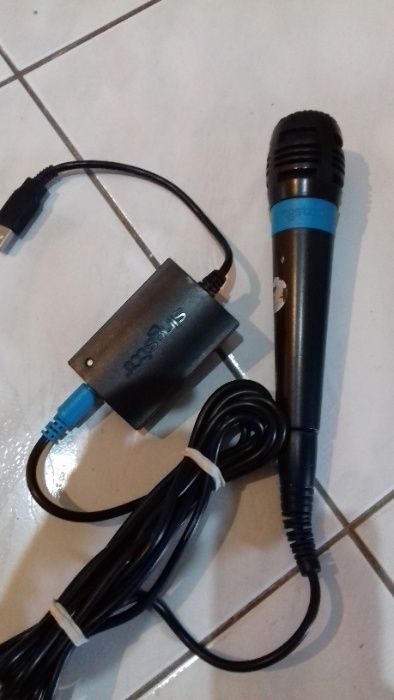 Singstar poslkie hity 2 ps3 plus, oryginalny MIKROFON PS3, ps2, sklep