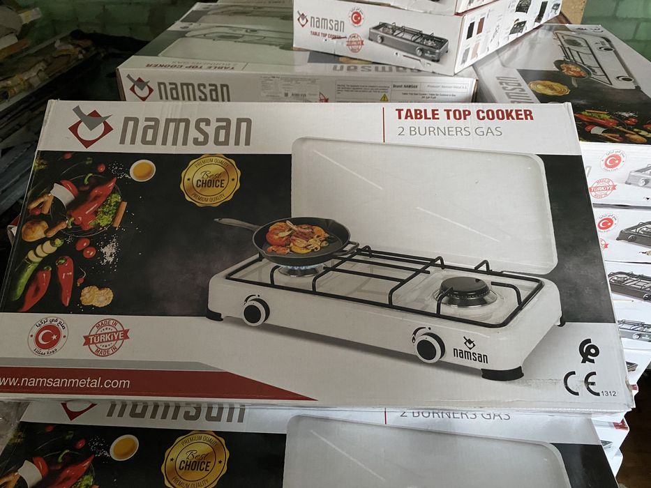 Газовые плиты 1-2-3 комфорки (Турция)